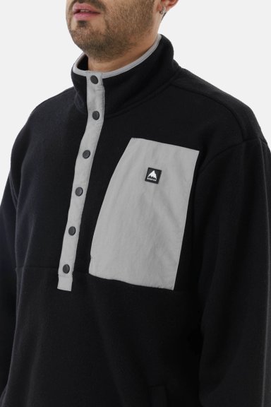 POLAR UNISEX CINDER PULLOVER NEGRO BURTON - 5