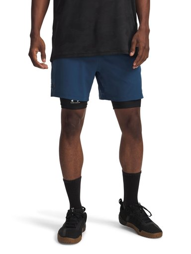 SHORT UA VANISH WOVEN 6' AZUL HOMBRE UNDER ARMOUR - 1
