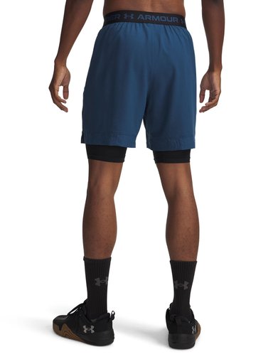 SHORT UA VANISH WOVEN 6' AZUL HOMBRE UNDER ARMOUR - 2