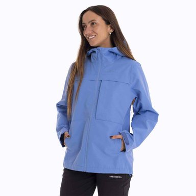 IMPERMEABLE MUJER MINNESOTA GRIS AZULADO MERRELL - 2