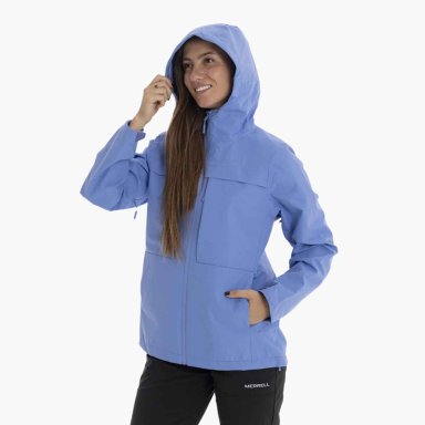 IMPERMEABLE MUJER MINNESOTA GRIS AZULADO MERRELL - 5