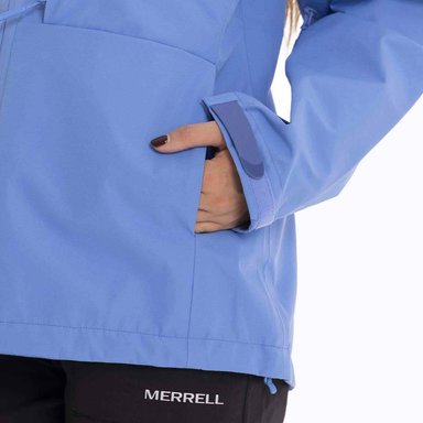 IMPERMEABLE MUJER MINNESOTA GRIS AZULADO MERRELL - 7