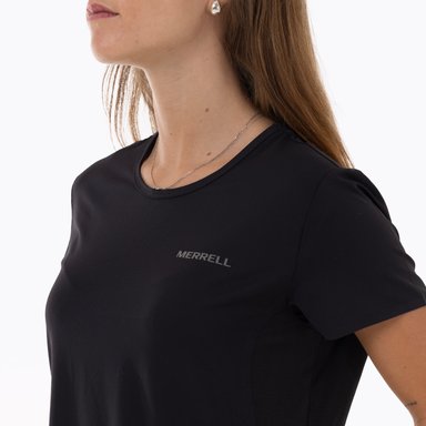 POLERA MC MUJER LIGHT WEIGHT TRAIL NEGRO MERRELL - 5