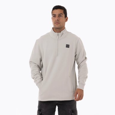 POLERON HOMBRE LEPAIS ZIP GRIS CLARO MERRELL - 1