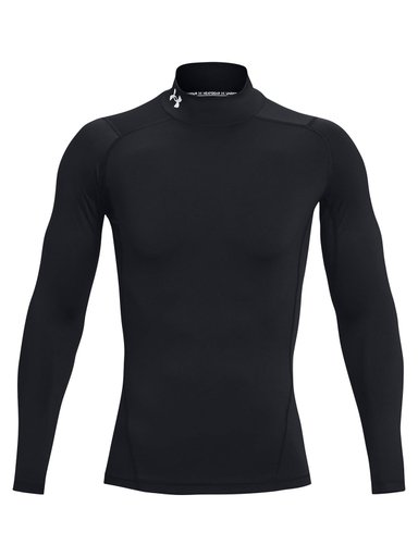 PRIMERA CAPA SUPERIOR HOMBRE HEATGEAR MOCK NEGRO UNDER ARMOUR - 1