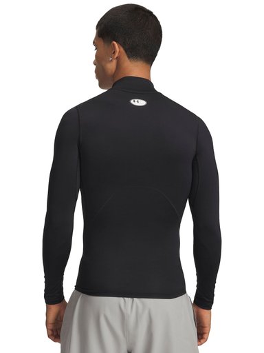 PRIMERA CAPA SUPERIOR HOMBRE HEATGEAR MOCK NEGRO UNDER ARMOUR - 5