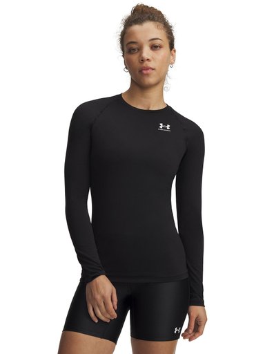 PRIMERA CAPA SUPERIOR MUJER HEATGEAR COMP NEGRO UNDER ARMOUR - 1