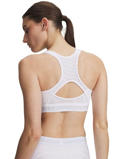 PETO MUJER HEATGEAR CROSSBACK HIGH BLANCO UNDER ARMOUR - 2