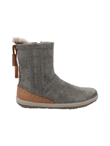 BOTIN CUERO MUJER ANDALEA GRIS ROCKFORD - 1