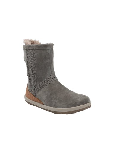 BOTIN CUERO MUJER ANDALEA GRIS ROCKFORD - 2