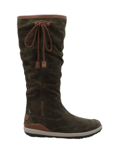 BOTA CUERO MUJER NEW AMBORO VERDE ROCKFORD - 1