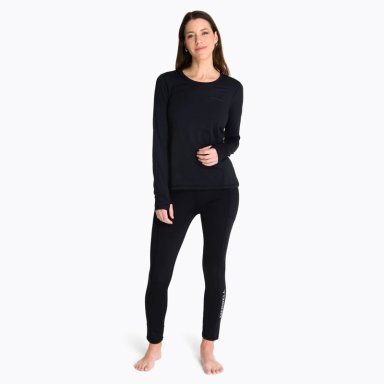 PRIMERA CAPA SUPERIOR MUJER TOP NEGRO  MERRELL - 7
