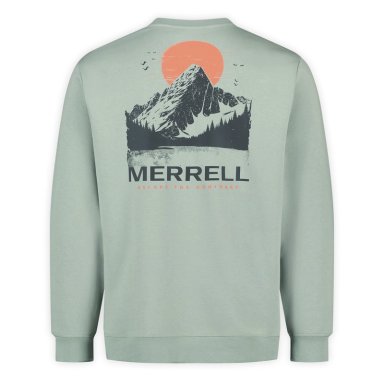 POLERON HOMBRE SUNSET VIEW VERDE MERRELL - 2