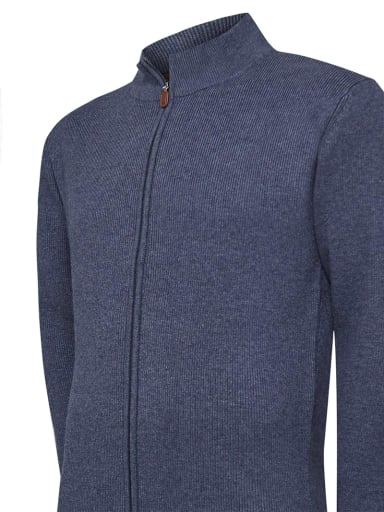 CHALECO LANA MERINO HOMBRE MASSAFULL CELESTE ROCKFORD - 4