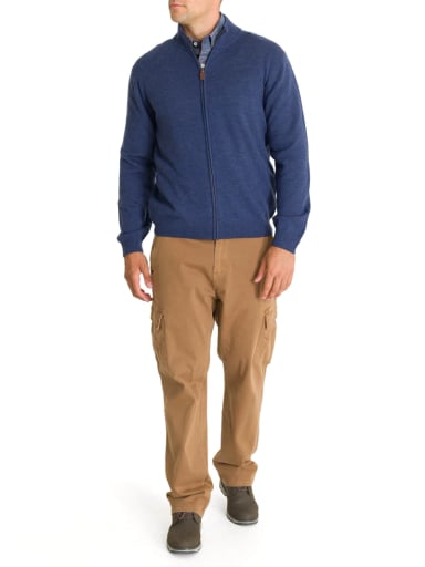 CHALECO LANA MERINO HOMBRE MASSAFULL CELESTE ROCKFORD - 9