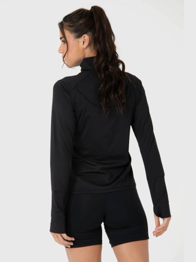 POLERON HALF ZIP REC NEGRO BSOUL - 4