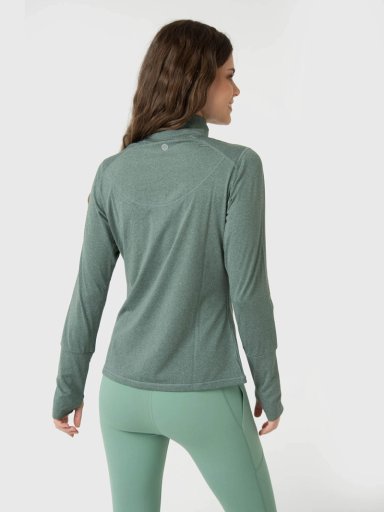 POLERON HALF ZIP REC VERDE BSOUL - 5