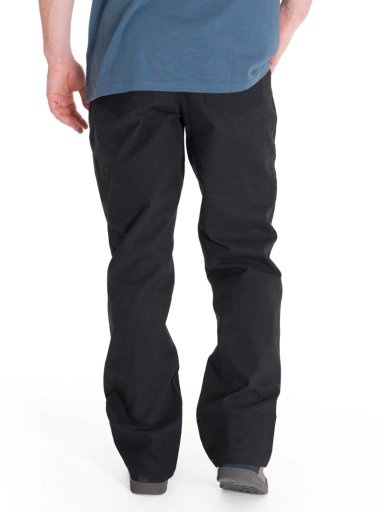 PANTALON TIRO MEDIO CASUAL HOMBRE BRUSH PANT NEGRO CAT - 4