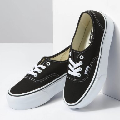 ZAPATILLA MUJER AUTHENTIC STACKFORM CANVAS NEGRO VANS - 4