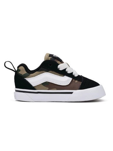 ZAPATILLA NIÑO KNU SKOOL ELASTIC LA NEGRO VERDE VANS - 1