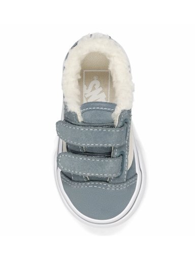 ZAPATILLA NIÑO OLD SKOOL V CELESTE VANS - 2