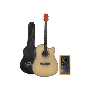GUITARRA ELECTROACUSTICA SEVILLANA 41 PULGADAS CON FUNDA 8462 - 1