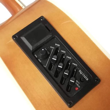 GUITARRA ELECTROACUSTICA SEVILLANA 41 PULGADAS CON FUNDA 8462 - 2