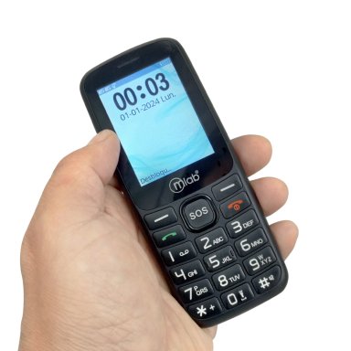 CELULAR SENIOR ADULTO MAYOR MLAB 4G-3G SOS 1,8 PULGADAS BARRA - 2