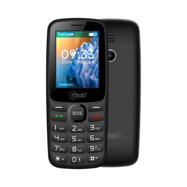 CELULAR SENIOR ADULTO MAYOR MLAB 4G-3G SOS 1,8 PULGADAS BARRA - 3