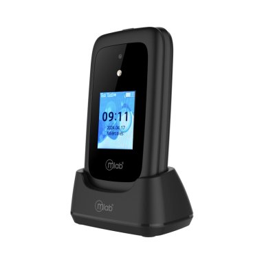 CELULAR SENIOR ADULTO MAYOR MLAB 4G-3G SOS DOBLE PANTALLA 1.7 Y 2.8 PULGADAS BASE DE CARGA - 2