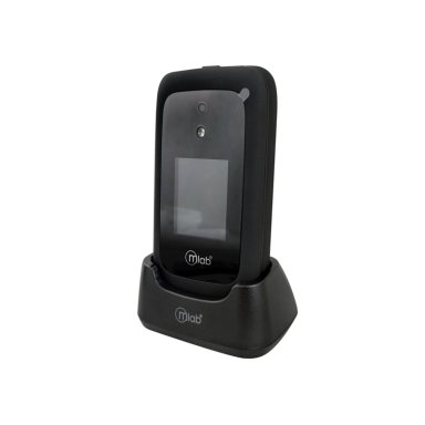 CELULAR SENIOR ADULTO MAYOR MLAB 4G-3G SOS DOBLE PANTALLA 1.7 Y 2.8 PULGADAS BASE DE CARGA - 4