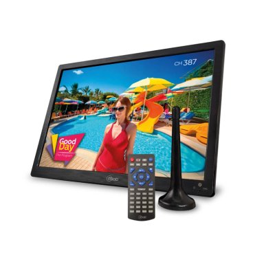TELEVISOR PORTATIL 14 PULGADAS COLOR SEÑAL DIGITAL RECARGABLE MLAB 9452 - 1