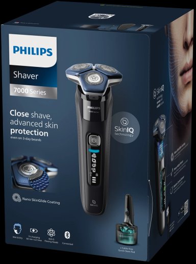 AFEITADORA PHILIPS ELÉCTRICA WET & DRY S7886/50 SERIES 7000 - 2