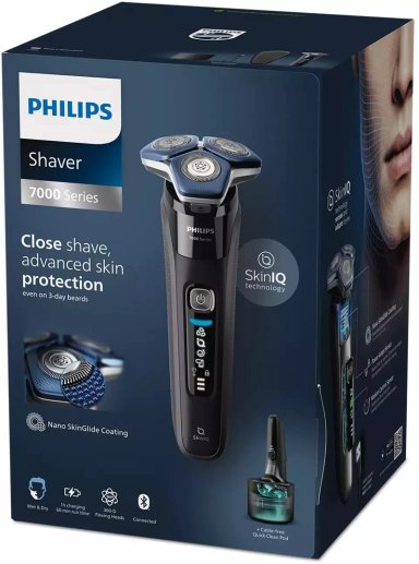 AFEITADORA PHILIPS ELÉCTRICA WET & DRY S7886/50 SERIES 7000 - 3