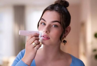DEPILADORA FACIAL PHILIPS SERIE 5000 BRR454/00 ROSA - 5