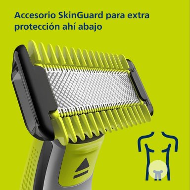 AFEITADORA PHILIPS ONEBLADE QP2824/10 CARA Y CUERPO RECORTA PERFILA - 7