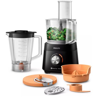 PROCESADOR ALIMENTOS PHILIPS HR7302/90 750 W LICUADORA - 1