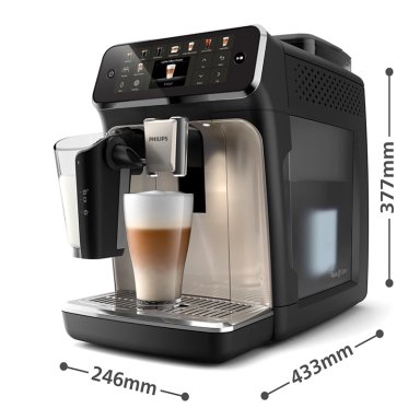 CAFETERA ESPRESSO AUTOMATICA PHILIPS EP5547/90 SISTEMA LATTE - 4
