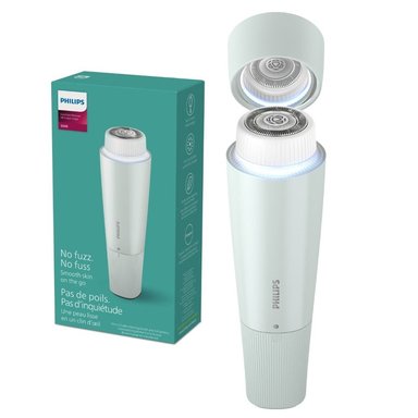 DEPILADORA FACIAL PHILIPS SERIE 5000 BRR474/00 COLOR VERDE - 2