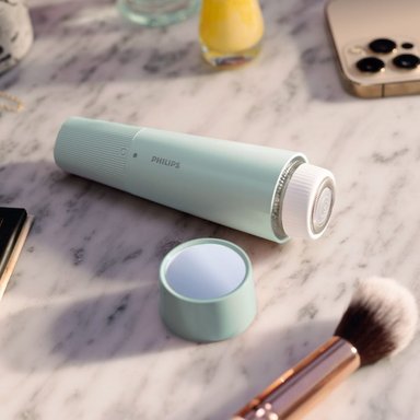 DEPILADORA FACIAL PHILIPS SERIE 5000 BRR474/00 COLOR VERDE - 8
