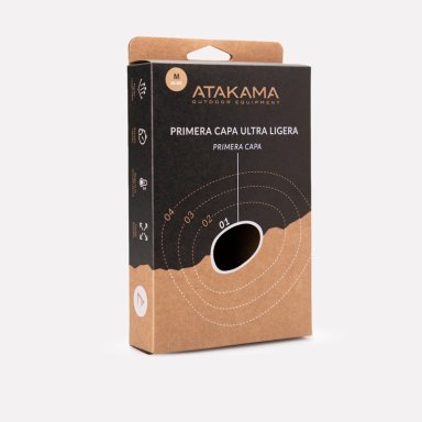 PRIMERA CAPA ULTRA LIGERA MUJER GRIS ATAKAMA OUTDOOR - 4