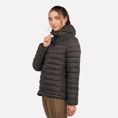 CHAQUETA PARKA TÉRMICA MUJER HOODIE INDOMITA GRIS ROCA - 3