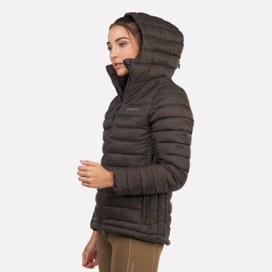 CHAQUETA PARKA TÉRMICA MUJER HOODIE INDOMITA GRIS ROCA - 5