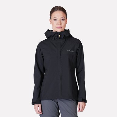 IMPERMEABLE MUJER FRONTERA THINLINE NEGRO ATAKAMA OUTDOOR - 1