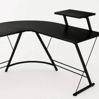 ESCRITORIO KLIK MUEBLES ESQUINERO GAMER NIGHT BLACK - 6