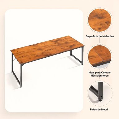 ESCRITORIO KLIK MUEBLES GAMER XL 200CM - 5