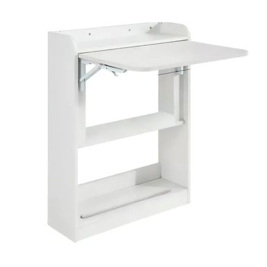 ESCRITORIO MULTIFUNCIONAL BLANCO - COMPACTO CON ESTANTERÍAS - 1