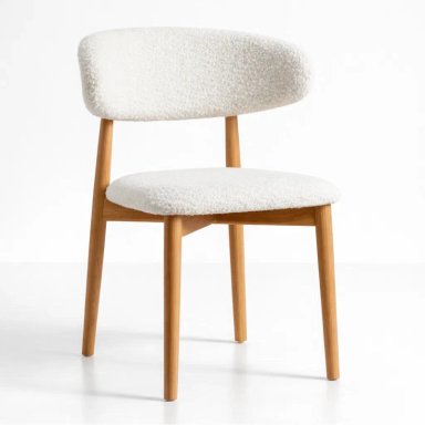 SILLA CLOUD MADERA - BEIGE - 1