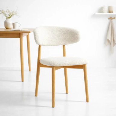 SILLA CLOUD MADERA - BEIGE - 2