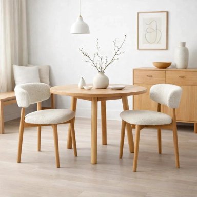 SILLA CLOUD MADERA - BEIGE - 3